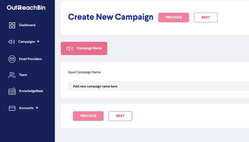 create an email campaigns